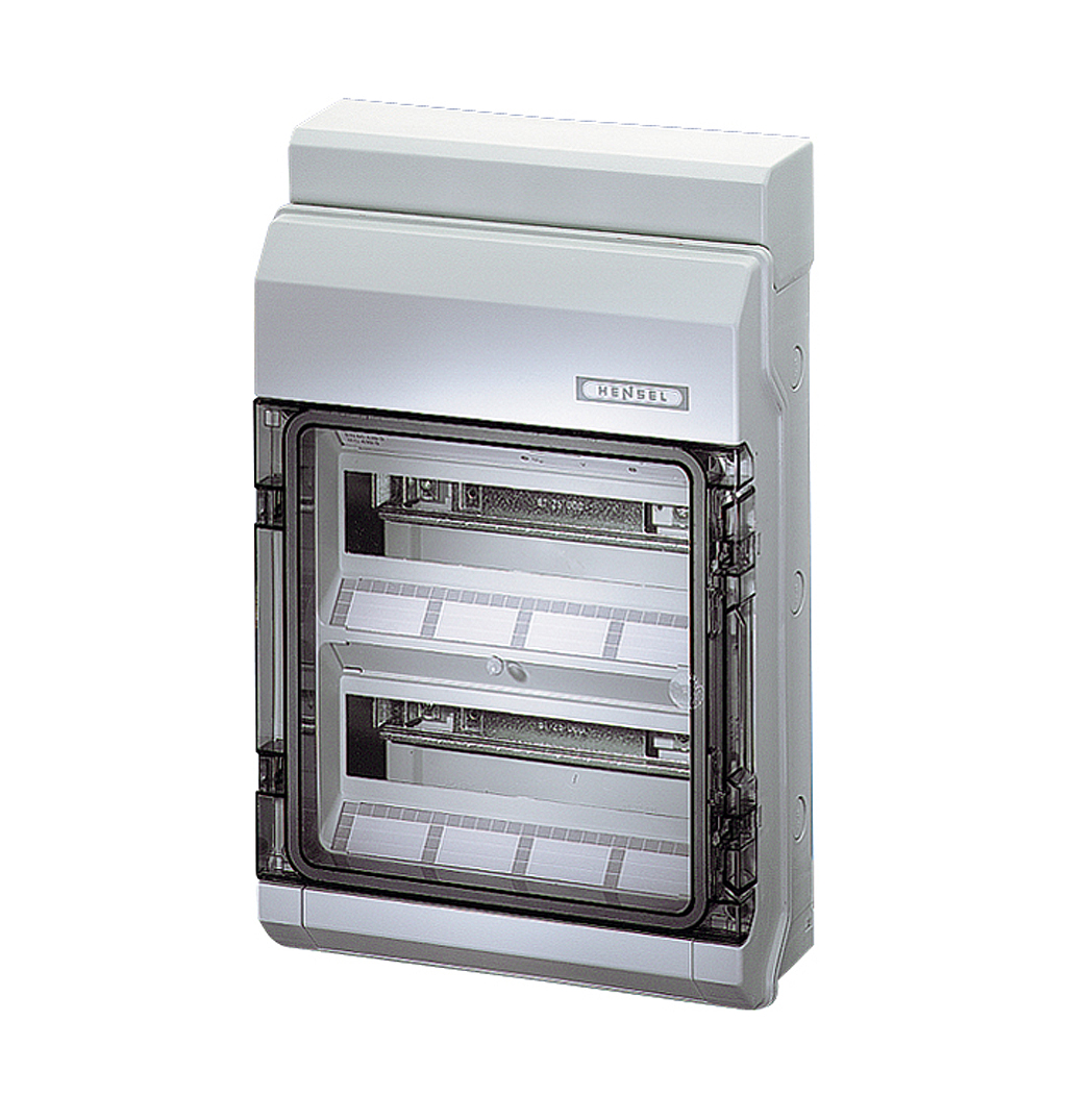 Quadro Estanque HENSEL IP54 24 módulos 2x12x18 mm
