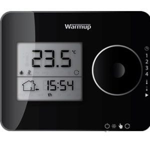 Termostato Programável Tempo (Preto)