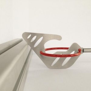 Gancho deslizante em Inox RTG 6mm