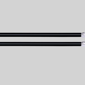 RUNPOSTICKS Preto, rigidez média Ø5,5mm  2pcs x 1m