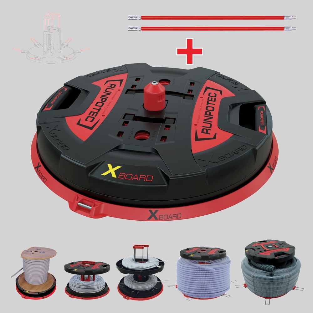Desenrolador de Bobines XBOARD 500T Telescópico