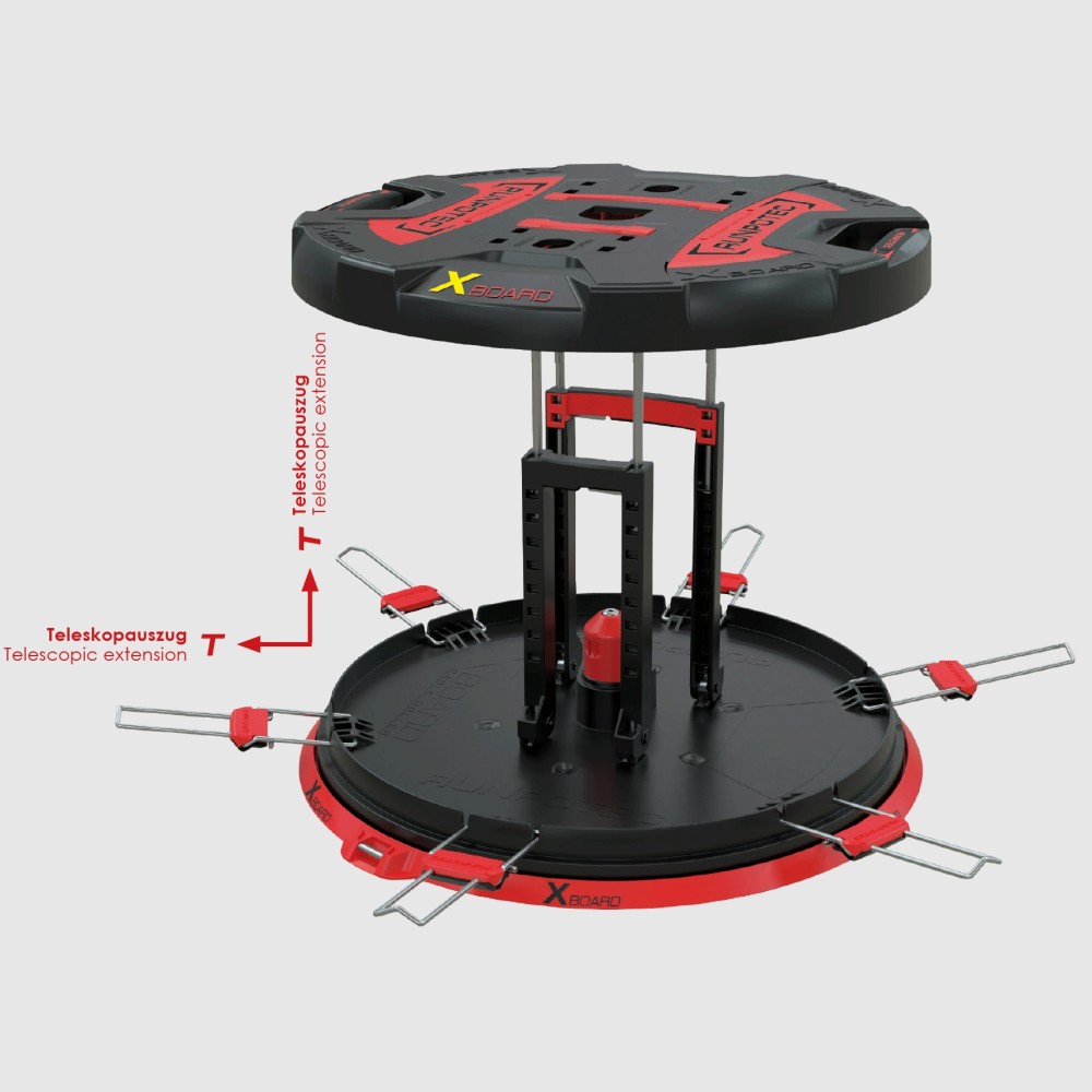 Desenrolador de Bobines XBOARD 500T Telescópico - Imagem 3