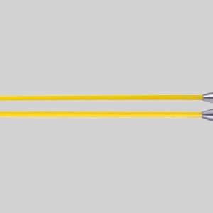 Vareta em fibra de vidro amarela Ø3mm 2x0.45m RTG Ø6