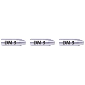 Ponteira para Varete em Fibra de Vidro- Rosca interior Ø3mm (3uni)