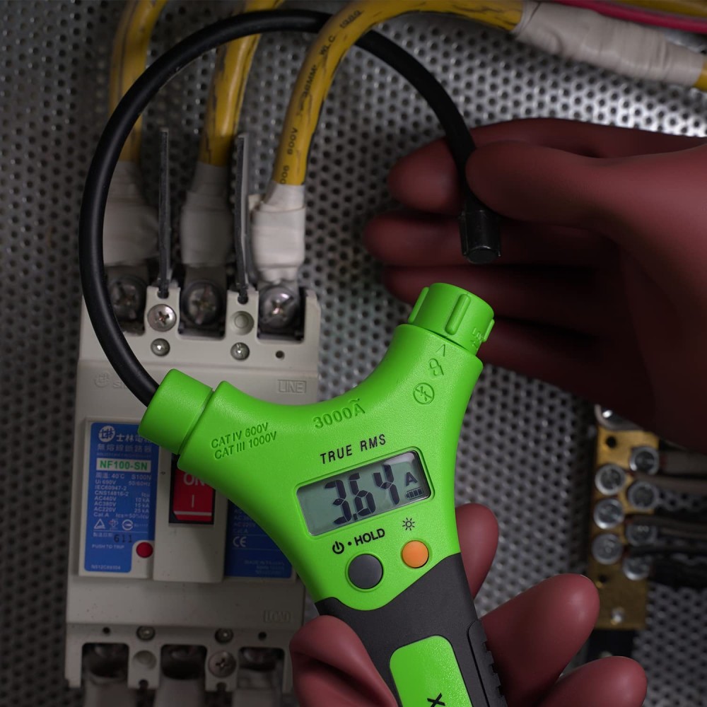 Pinça Amperimétrica flexivel 3000A AC DCM4010FLEX - Imagem 2