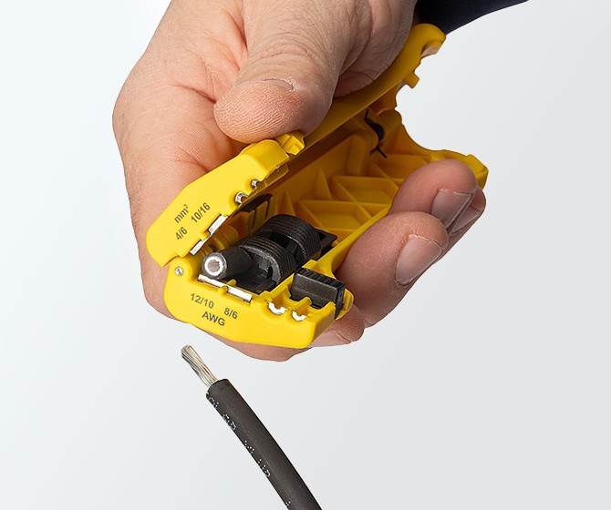 Descarnador de Cabos Fotovoltaicos PV-Strip Pro (1,5 - 16 mm²) - Imagem 4