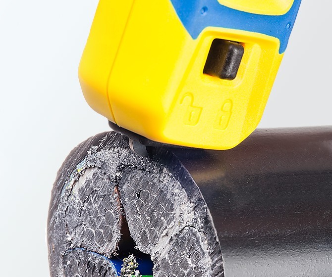 Faca Profissional para Cabos 4-70 mm Edição Especial Aniversário 60 Anos - Imagem 3